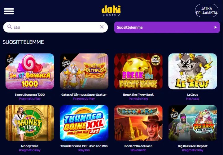 Joki Casino tarjoaa Suomen pelaajille uusia mahdollisuuksia voittaa rahaa kohteessa Finland